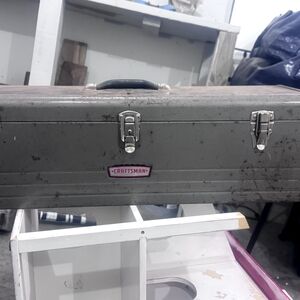 Craftsman Carpenters Gray Metal Toolbox